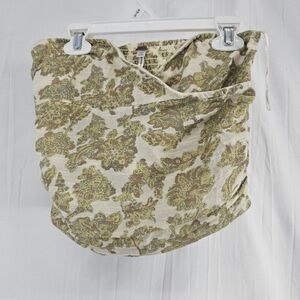 Free People Corset Top Vintage Floral Strapless Women's Size Small